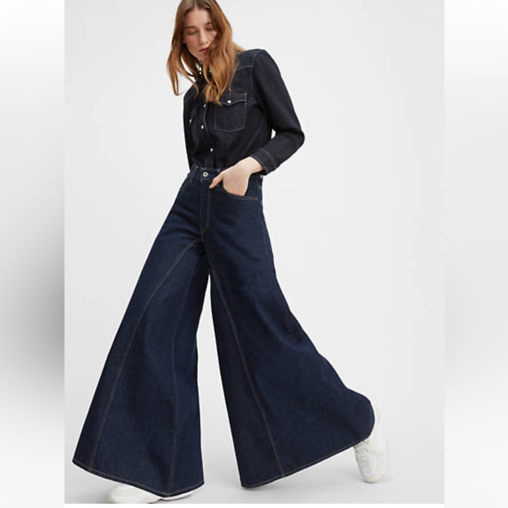 Levis RANCHER WIDE LEG WOMEN'S JEANS Size 26